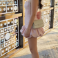 Chic Homecoming Dress Strapless Pink Bowknot Back to School Outfits Party Dress D6747