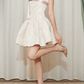 Elegant Homecoming Dress Strapless Pleated Soutache Back to School Outfits Party Dress D6791