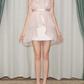 Elegant Homecoming Dress Strapless Tulle Back to School Outfits Party Dress D6794