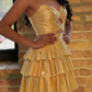 Elegant Homecoming Dress Sweetheart Sequins Cascade Back to School Outfits Party Dress D6808