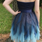 Stunning Homecoming Dress Sweetheart Sequins Cascade Tulle Back to School Outfits Party Dress D6827