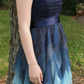 Stunning Homecoming Dress Sweetheart Sequins Cascade Tulle Back to School Outfits Party Dress D6827