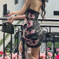 Stunning Homecoming Dress Strapless Hi-Lo Back to School Outfits Party Dress D6830