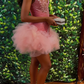 Stunning Homecoming Dress V Neck Applique Sequins Tulle Back to School Outfits Party Dress D6838