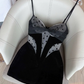 Stunning Homecoming Dress Spaghetti Strap Tulle Polka Dots Back to School Outfits Party Dress D6857
