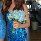 New Homecoming Dress Spaghetti Strap Sequins Back to School Outfits Party Dress D6878
