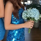New Homecoming Dress Spaghetti Strap Sequins Back to School Outfits Party Dress D6878