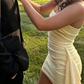 New Homecoming Dress Strapless Pleated Soutache Back to School Outfits Party Dress D6928