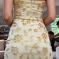 Pretty Homecoming Dress Strapless Hugging Back to School Outfits Party Dress D6989