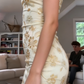 Pretty Homecoming Dress Strapless Hugging Back to School Outfits Party Dress D6989