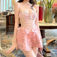 Pretty Homecoming Dress Sweetheart Bowknot Tulle Rinestone Back to School Outfits Party Dress D6718