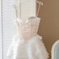 Pretty Homecoming Dress Sweetheart Bowknot Tulle Rinestone Back to School Outfits Party Dress D6718