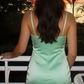 Beauty Homecoming Dress Spaghetti Strap Back to School Outfits Party Dress D6738