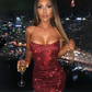 Beauty Homecoming Dress Strapless Pleated Sequins Back to School Outfits Party Dress D7075