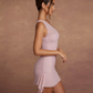 Beauty Homecoming Dress One Shoulder Tulle Hugging Back to School Outfits Party Dress D7096