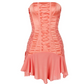 Beautiful Homecoming Dress Strapless Pleated Back to School Outfits Party Dress D7139