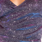 Beautiful Homecoming Dress V Neck Pleated Sequins Back to School Outfits Party Dress D7147