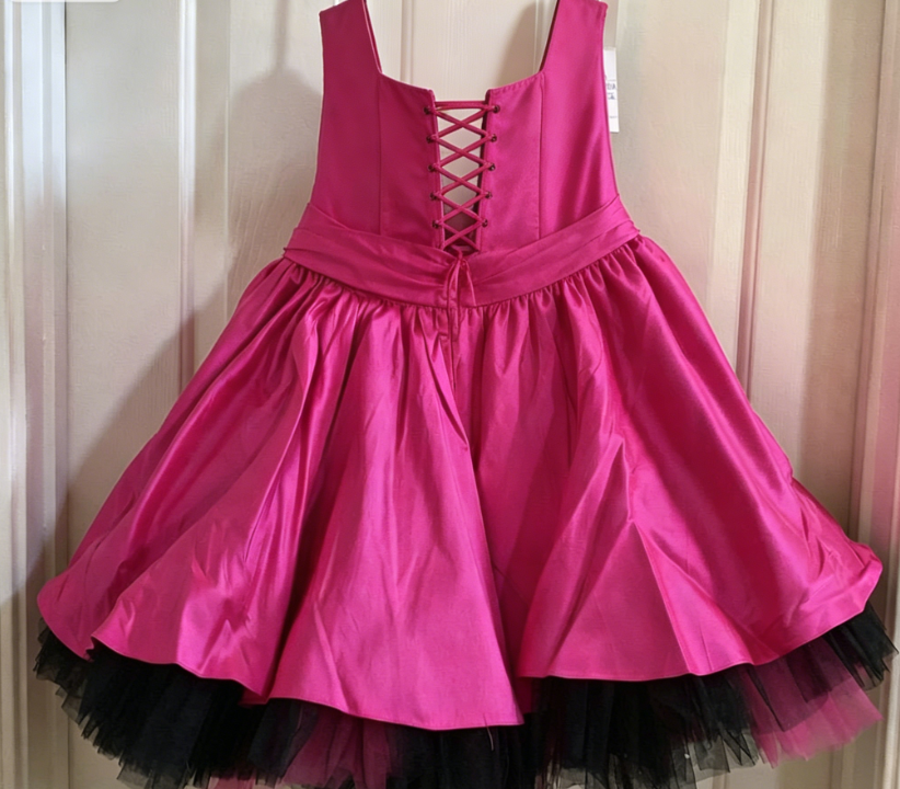 Beautiful Homecoming Dress V Neck Bowknot Rinestone Pleated Tulle Back to School Outfits Party Dress D7162