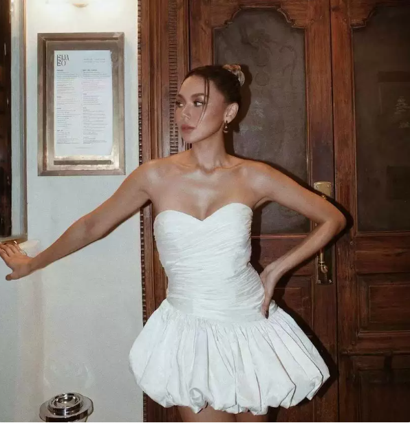 Beautiful Homecoming Dress Sweetheart Pleated Back to School Outfits Party Dress D7184