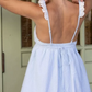 Beautiful Homecoming Dress V Neck Backless Lace Back to School Outfits Party Dress D7211