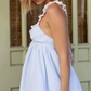 Beautiful Homecoming Dress V Neck Backless Lace Back to School Outfits Party Dress D7211