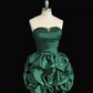 Beautiful Homecoming Dress Sweetheart Pleated Cascade Back to School Outfits Party Dress D7253