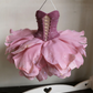Charming Homecoming Dress Sweetheart Rinestone Sequins Cascade Back to School Outfits Party Dress D7304