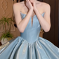 Charming Homecoming Dress V Neck Rinestone Tassel Pleated Back to School Outfits Party Dress D7317