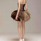 Charming Homecoming Dress Strapless Tulle Back to School Outfits Party Dress  D7335
