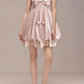Charming Homecoming Dress Spaghetti Strap Pleated Back to School Outfits Party Dress  D7358