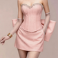 Charming Homecoming Dress Sweetheart Bowknot Back to School Outfits Party Dress  D7362