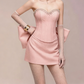 Charming Homecoming Dress Sweetheart Bowknot Back to School Outfits Party Dress  D7362