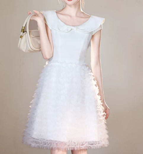 Nice Homecoming Dress Jewel Tulle Back to School Outfits Party Dress Birthday Outfits D7435