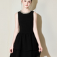Nice Homecoming Dress Jewel Black Sequins Back to School Outfits Party Dress D7436