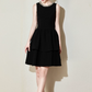 Nice Homecoming Dress Jewel Black Sequins Back to School Outfits Party Dress D7436