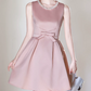 Nice Homecoming Dress Jewel Pearl Bowknot Back to School Outfits Party Dress D7437