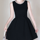 Nice Homecoming Dress Jewel Pearl Bowknot Back to School Outfits Party Dress D7437