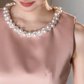 Nice Homecoming Dress Jewel Pearl Bowknot Back to School Outfits Party Dress D7437