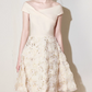 Nice Homecoming Dress Poretrait Tulle Flower Back to School Outfits Party Dress D7438