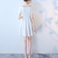 Nice Homecoming Dress Poretrait Pleated Back to School Outfits Party Dress D7447
