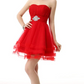Unique Homecoming Dress Sweetheart Tulle Sequins Cascade Back to School Outfits Party Dress  D7695