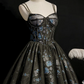 Unique Homecoming Dress Spaghetti Strap Lace Sweetheart Beaded Back to School Outfits Party Dress  D7707