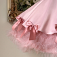 Unique Homecoming Dress Strapless Tulle Bowknot Cascade Back to School Outfits Party Dress  D7743
