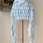 Unique Homecoming Dress Sweetheart Two Pieces Soutache Pleated Cascade Back to School Outfits Party Dress  D7746