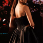 Unique Homecoming Dress Square Applique Bowknot A-Line Back to School Outfits Party Dress D7781