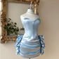 Stunning Homecoming Dress Sweetheart Pleated Back to School Outfits Party Dress D7917