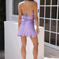 Beautiful Homecoming Dress Sweetheart Pleated Back to School Outfits Party Dress D7228
