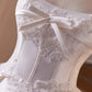 Unique Homecoming Dress Strapless Bowknot Applique Back to School Outfits Party Dress D7755