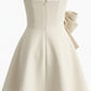 Stunning Homecoming Dress Strapless A-Line Pleated Back to School Outfits Party Dress D7913