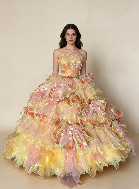 Glänzendes Ballkleid mit herzförmigem Pailletten-Meerjungfrauen-Abendkleid, Galakleid, Geburtstagspartykleid, D3415